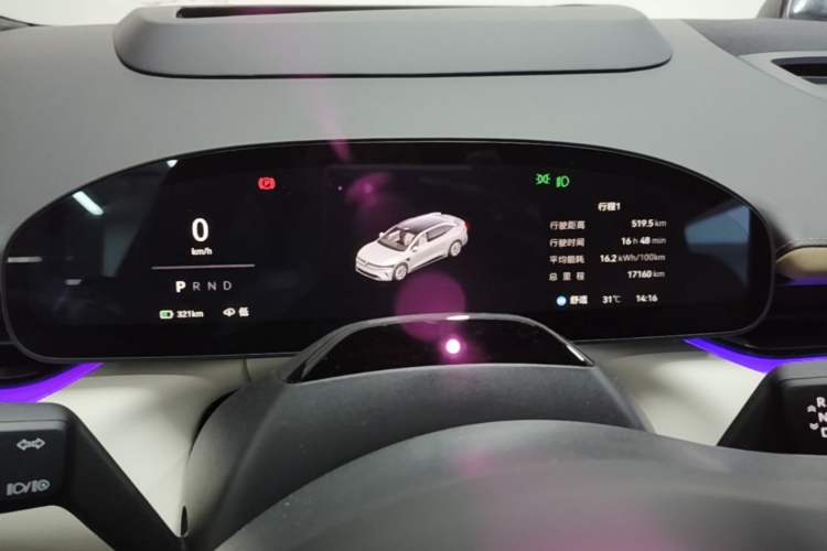 Used Zeekr 007GT 2025 Four-Wheel Drive Intelligent Driving Version 75 kWh Instrument Cluster