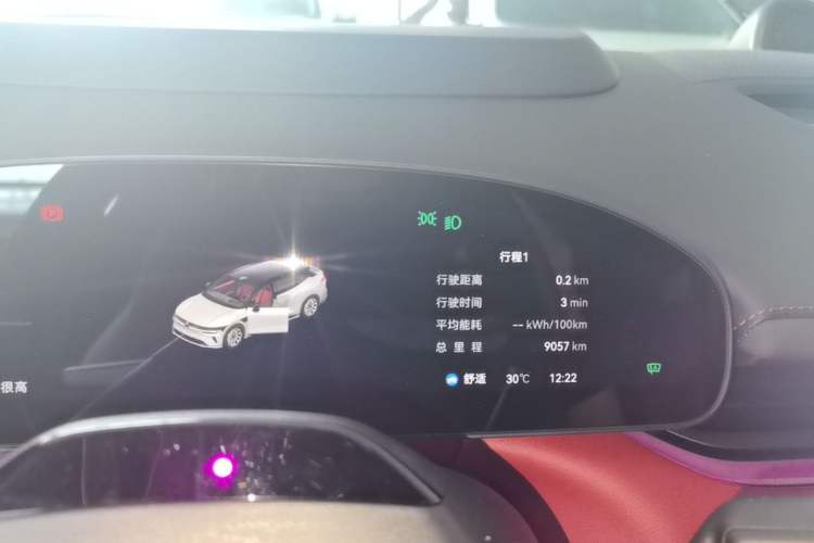 Used Zeekr 007GT 2025 Four-Wheel Drive Intelligent Driving Version 75 kWh Instrument Cluster
