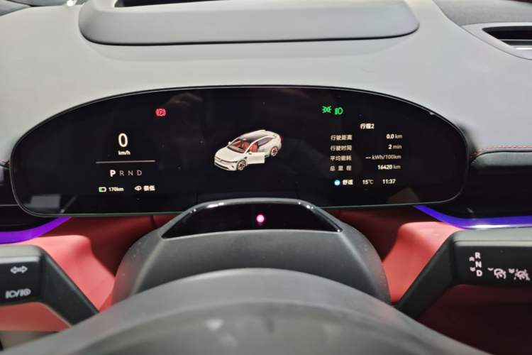 Used Zeekr 007GT 2025 Four-Wheel Drive Intelligent Driving Version 75 kWh Instrument Cluster