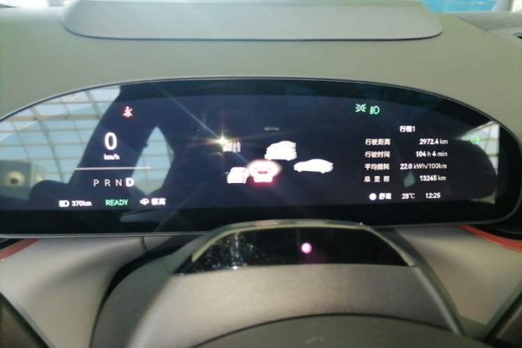 Used Zeekr 007GT 2025 Four-Wheel Drive Intelligent Driving Version 75 kWh Instrument Cluster