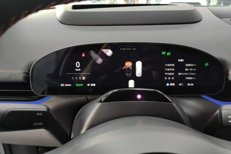Used Zeekr 007GT 2025 Four-Wheel Drive Intelligent Driving Version 75 kWh Instrument Cluster