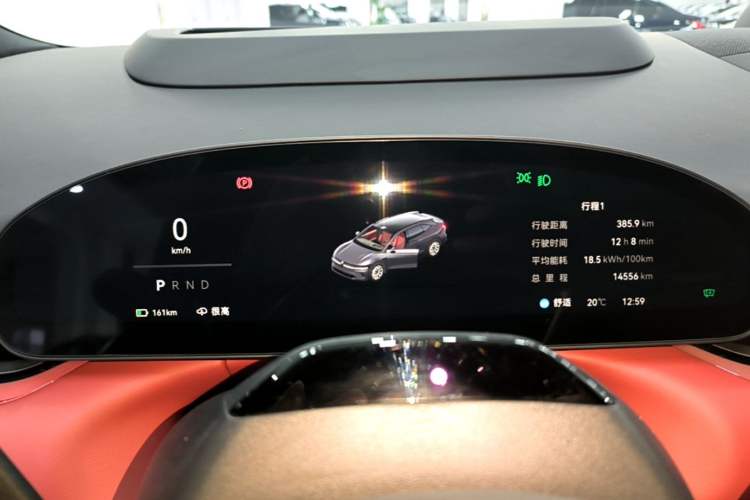 Used Zeekr 007GT 2025 Four-Wheel Drive Intelligent Driving Version 75 kWh Instrument Cluster