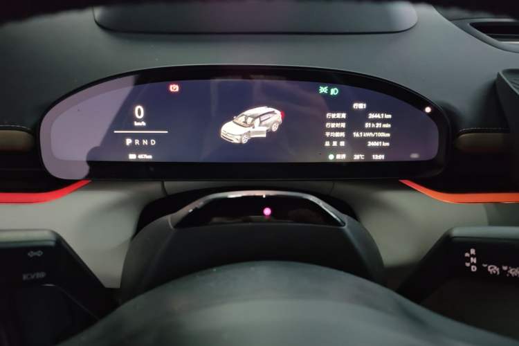 Used Zeekr 007GT 2025 Rear-Drive Intelligent Driving Version 75 kWh Instrument Cluster