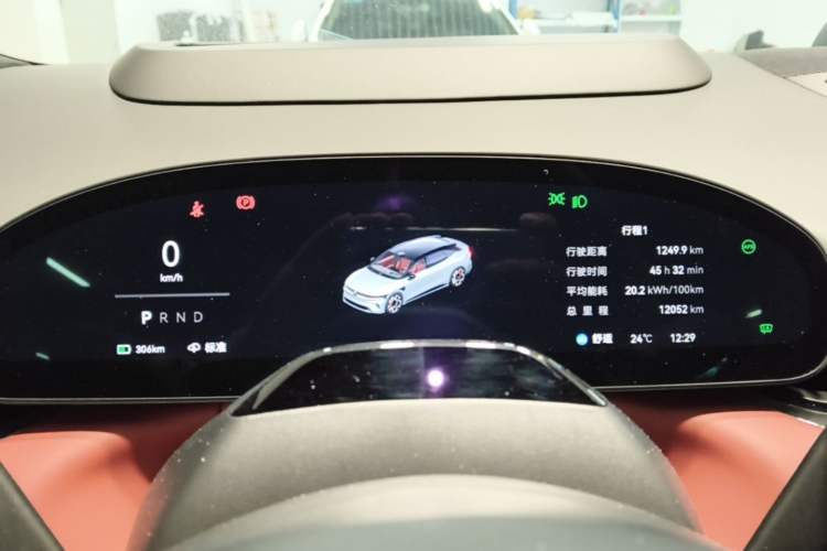 Used Zeekr 007GT 2025 Four-Wheel Drive Intelligent Driving Version 75 kWh Instrument Cluster
