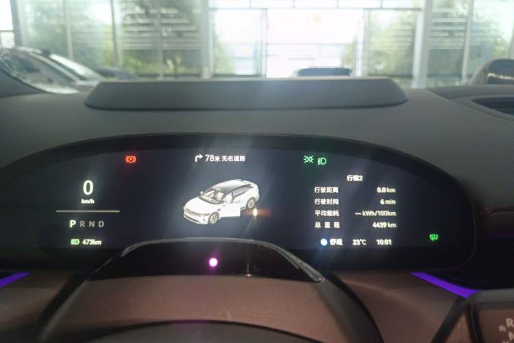 Used Zeekr 007GT 2025 Rear-Drive Intelligent Driving Version 75 kWh Instrument Cluster