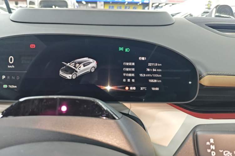 Used Zeekr 007GT 2025 Long-Range Rear-Wheel Drive Intelligent Driving Version 100 kWh Instrument Cluster