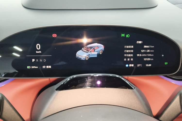 Used Zeekr 007GT 2025 Four-Wheel Drive Intelligent Driving Version 75 kWh Instrument Cluster