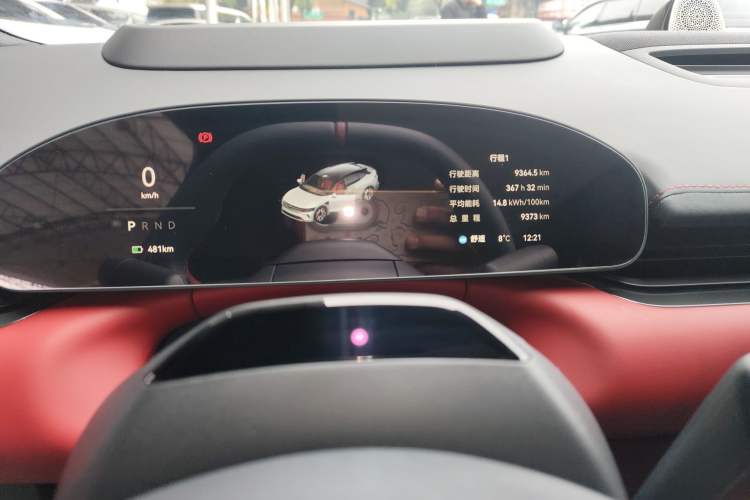 Used Zeekr 007GT 2025 Long-Range Rear-Wheel Drive Intelligent Driving Version 100 kWh Instrument Cluster