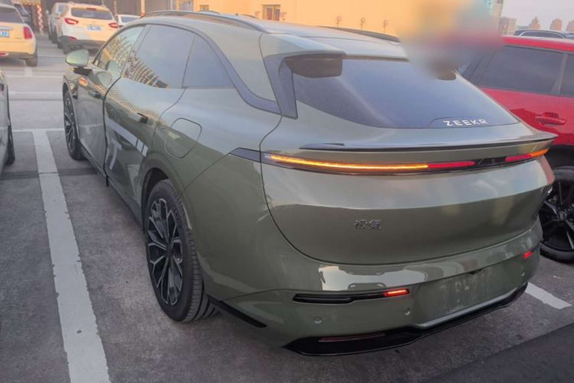 Used Zeekr 007GT 2025 Long-Range Rear-Wheel Drive Intelligent Driving Version 100 kWh Rear Left 45 Deg