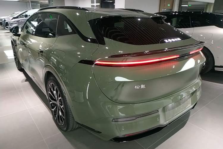Used Zeekr 007GT 2025 Long-Range Rear-Wheel Drive Intelligent Driving Version 100 kWh Rear Left 45 Deg