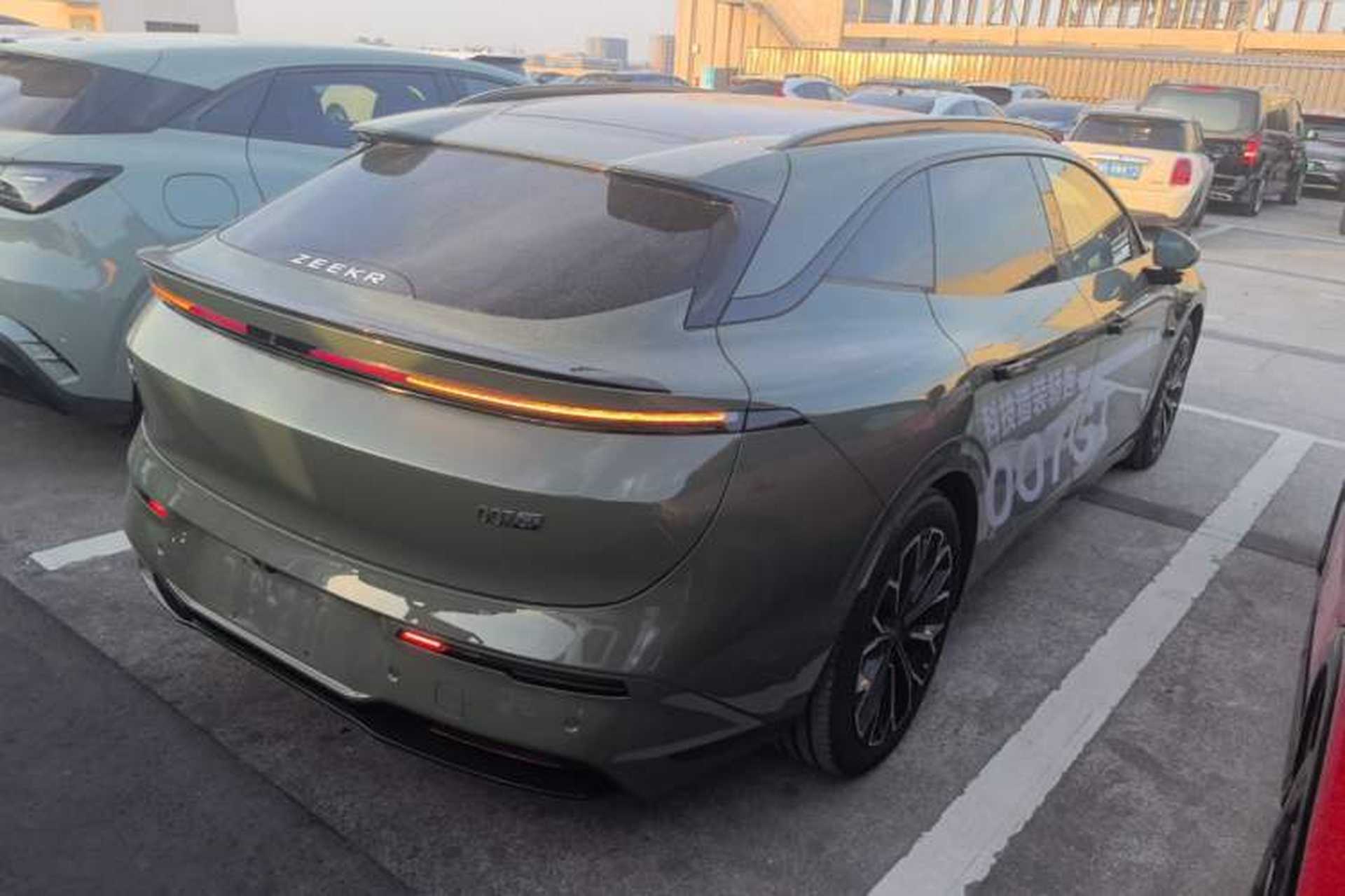 Used Zeekr 007GT 2025 Long-Range Rear-Wheel Drive Intelligent Driving Version 100 kWh Rear Right 45 Deg