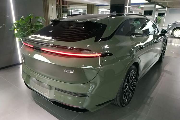 Used Zeekr 007GT 2025 Long-Range Rear-Wheel Drive Intelligent Driving Version 100 kWh Rear Right 45 Deg