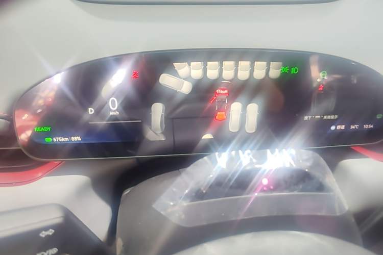 Used Zeekr 007GT 2025 Rear-Drive Intelligent Driving Version 75 kWh Instrument Cluster