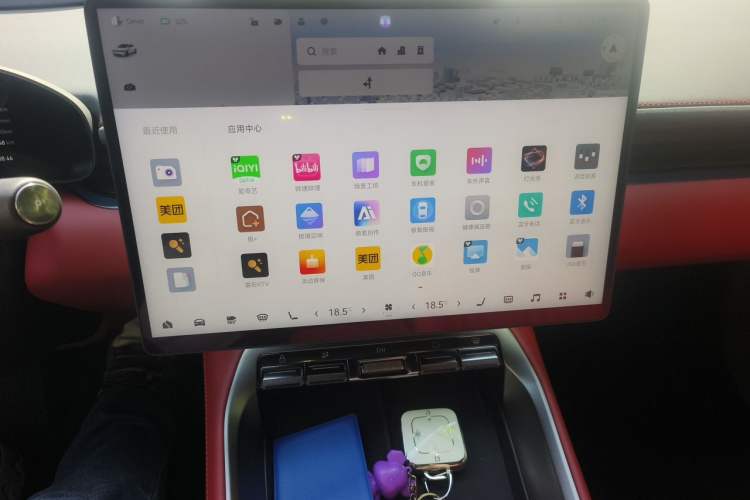 Used Zeekr 007GT 2025 Rear-Drive Intelligent Driving Version 75 kWh Audio And AC Panel