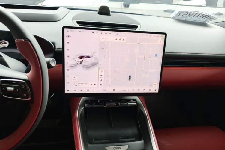 Used Zeekr 007GT 2025 Long-Range Rear-Wheel Drive Intelligent Driving Version 100 kWh Audio And AC Panel