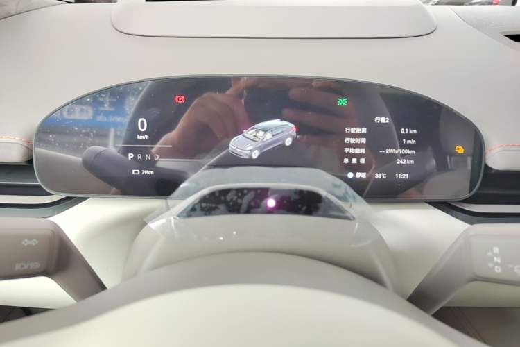 Used Zeekr 007GT 2025 Rear-Drive Intelligent Driving Version 75 kWh Instrument Cluster
