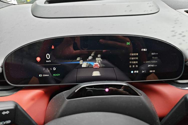 Used Zeekr 007GT 2025 Rear-Drive Intelligent Driving Version 75 kWh Instrument Cluster