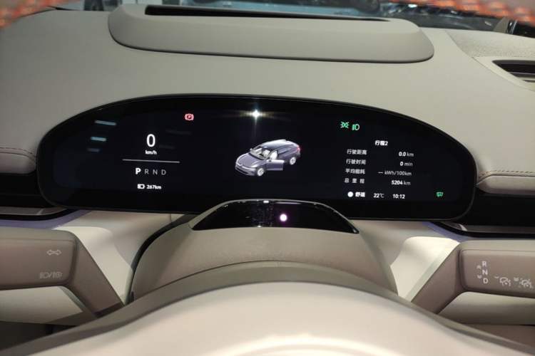 Used Zeekr 007GT 2025 Rear-Drive Intelligent Driving Version 75 kWh Instrument Cluster