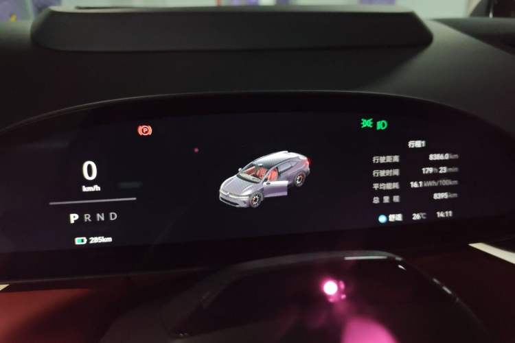 Used Zeekr 007GT 2025 Rear-Drive Intelligent Driving Version 75 kWh Instrument Cluster