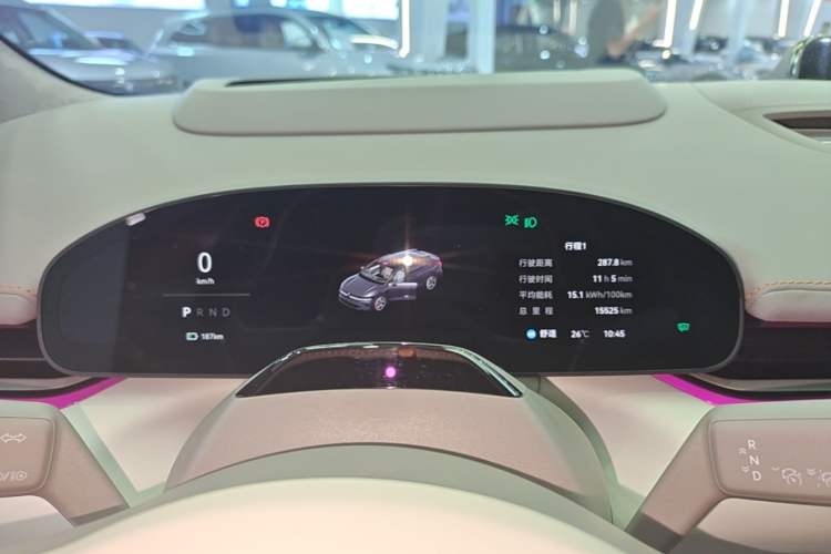 Used Zeekr 007GT 2025 Rear-Drive Intelligent Driving Version 75 kWh Instrument Cluster