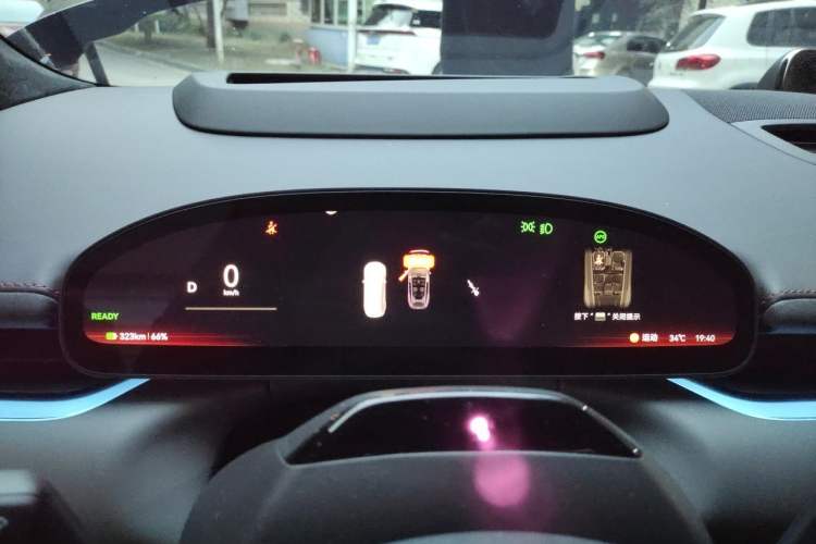 Used Zeekr 007GT 2025 Rear-Drive Intelligent Driving Version 75 kWh Instrument Cluster
