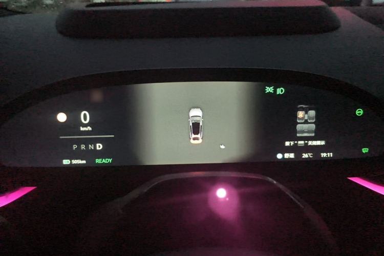 Used Zeekr 007GT 2025 Rear-Drive Intelligent Driving Version 75 kWh Instrument Cluster