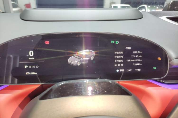 Used Zeekr 007GT 2025 Rear-Drive Intelligent Driving Version 75 kWh Instrument Cluster
