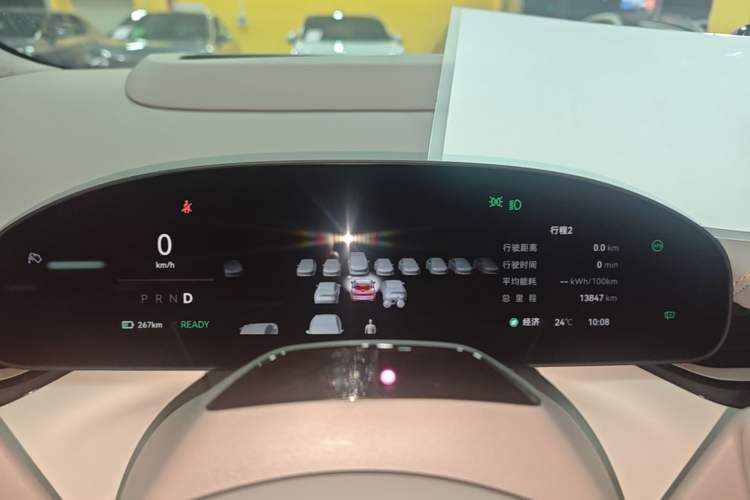 Used Zeekr 007GT 2025 Rear-Drive Intelligent Driving Version 75 kWh Instrument Cluster