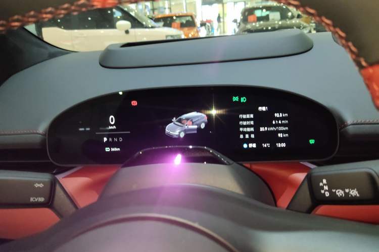 Used Zeekr 007GT 2025 Rear-Drive Intelligent Driving Version 75 kWh Instrument Cluster