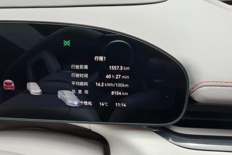 Used Zeekr 007GT 2025 Four-Wheel Drive Intelligent Driving Version 75 kWh Instrument Cluster