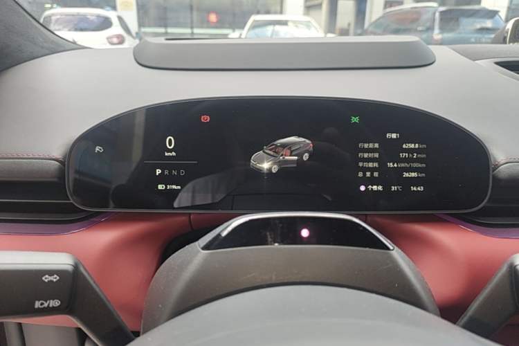 Used Zeekr 007GT 2025 Rear-Drive Intelligent Driving Version 75 kWh Instrument Cluster