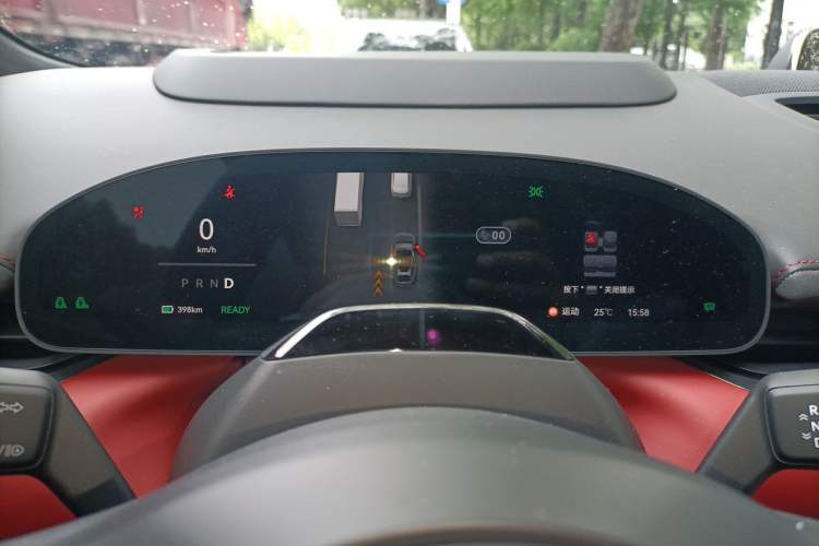 Used Zeekr 007GT 2025 Rear-Drive Intelligent Driving Version 75 kWh Instrument Cluster