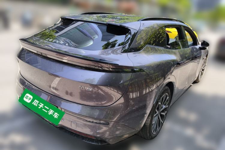 Used Zeekr 007GT 2025 Rear-Drive Intelligent Driving Version 75 kWh Rear Right 45 Deg