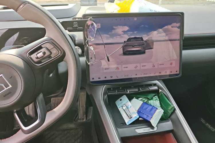 Used Zeekr 007GT 2025 Rear-Drive Intelligent Driving Version 75 kWh Audio And AC Panel