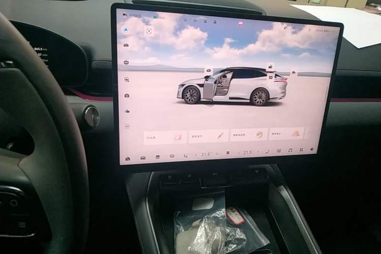 Used Zeekr 007GT 2025 Four-Wheel Drive Intelligent Driving Version 75 kWh Audio And AC Panel