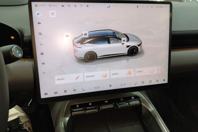Used Zeekr 007GT 2025 Rear-Drive Intelligent Driving Version 75 kWh Audio And AC Panel