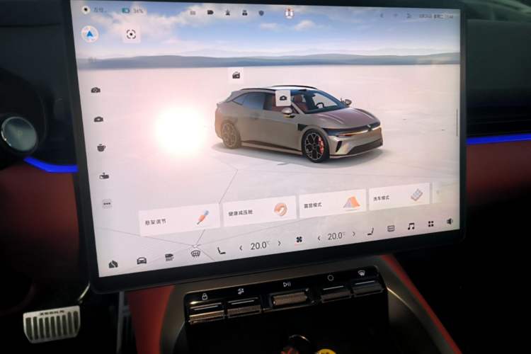 Used Zeekr 007GT 2025 Long-Range All-Wheel-Drive Intelligent Driving Version 100 kWh Audio And AC Panel
