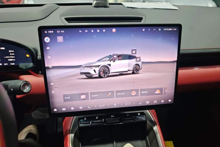 Used Zeekr 007GT 2025 Four-Wheel Drive Intelligent Driving Version 75 kWh Audio And AC Panel