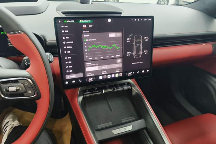 Used Zeekr 007GT 2025 Four-Wheel Drive Intelligent Driving Version 75 kWh Audio And AC Panel