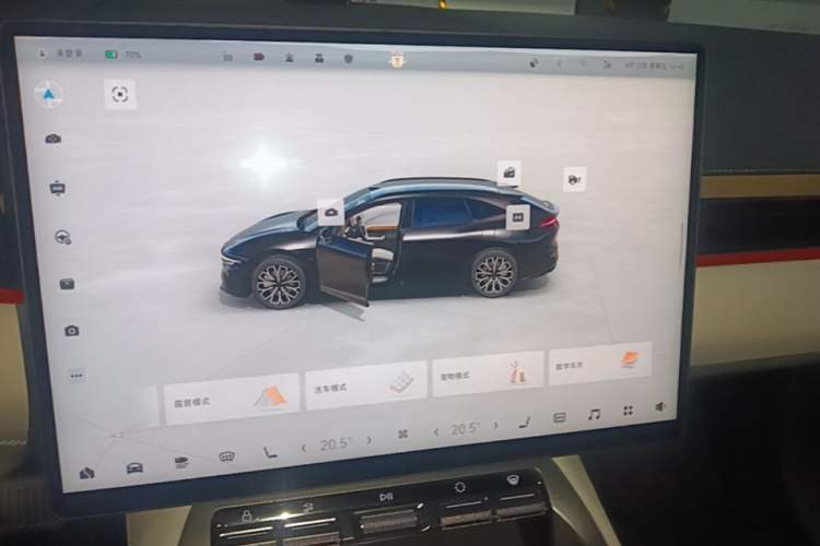 Used Zeekr 007GT 2025 Rear-Drive Intelligent Driving Version 75 kWh Audio And AC Panel