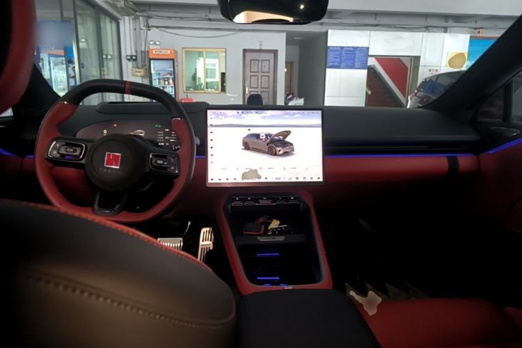 Used Zeekr 007GT 2025 Long-Range All-Wheel-Drive Intelligent Driving Version 100 kWh Center Console
