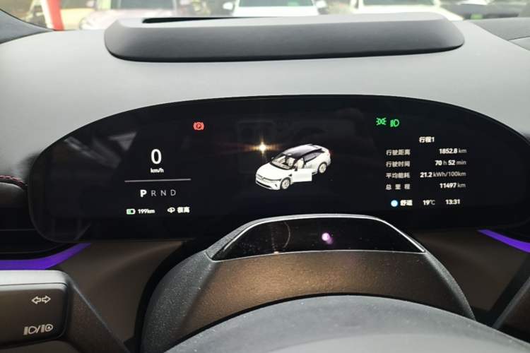 Used Zeekr 007GT 2025 Four-Wheel Drive Intelligent Driving Version 75 kWh Instrument Cluster