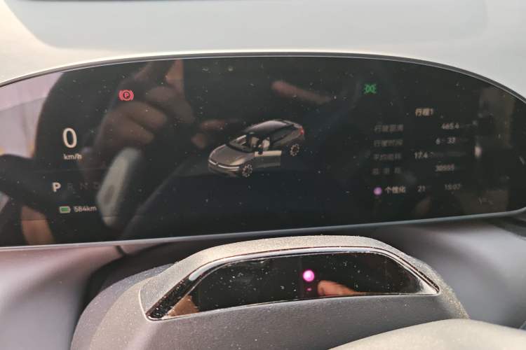 Used Zeekr 007GT 2025 Rear-Drive Intelligent Driving Version 75 kWh Instrument Cluster