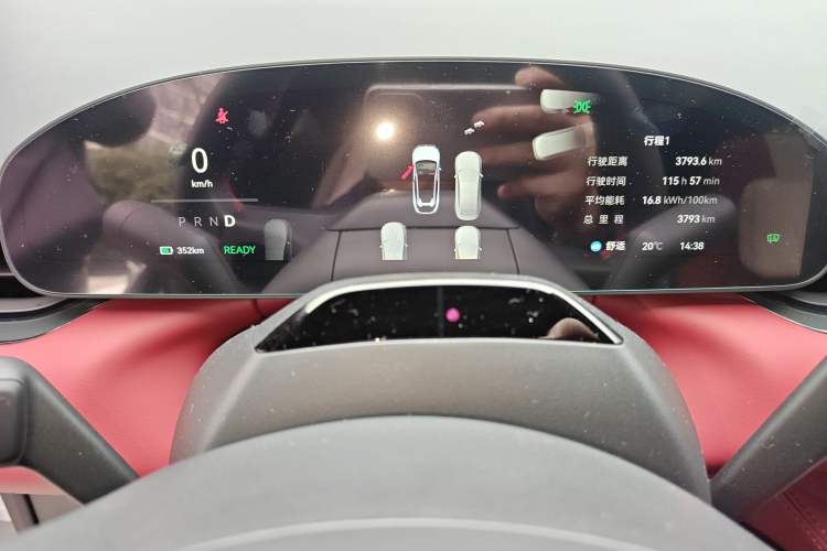 Used Zeekr 007GT 2025 Rear-Drive Intelligent Driving Version 75 kWh Instrument Cluster