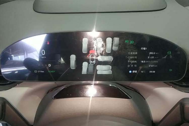 Used Zeekr 007GT 2025 Rear-Drive Intelligent Driving Version 75 kWh Instrument Cluster