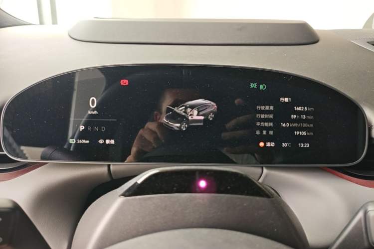 Used Zeekr 007GT 2025 Four-Wheel Drive Intelligent Driving Version 75 kWh Instrument Cluster