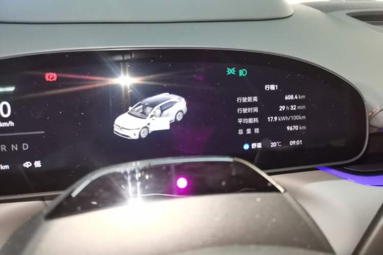 Used Zeekr 007GT 2025 Four-Wheel Drive Intelligent Driving Version 75 kWh Instrument Cluster