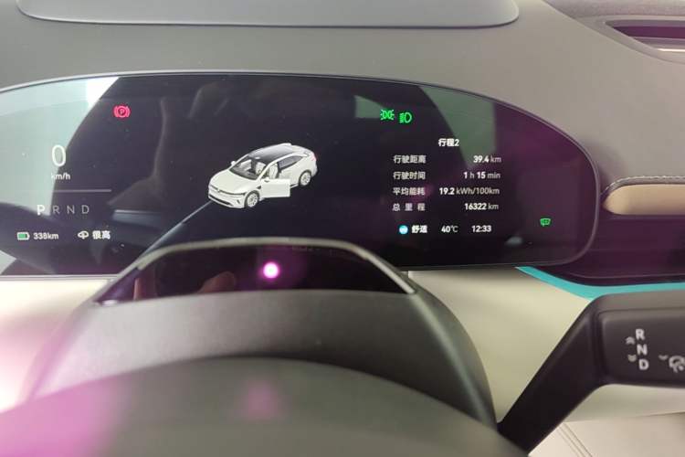 Used Zeekr 007GT 2025 Four-Wheel Drive Intelligent Driving Version 75 kWh Instrument Cluster