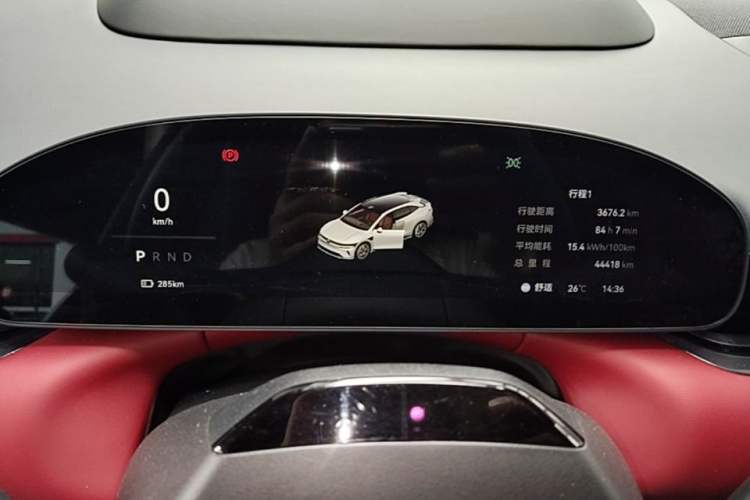 Used Zeekr 007GT 2025 Rear-Drive Intelligent Driving Version 75 kWh Instrument Cluster