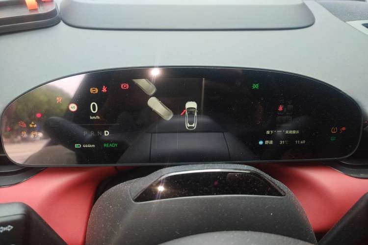 Used Zeekr 007GT 2025 Rear-Drive Intelligent Driving Version 75 kWh Instrument Cluster